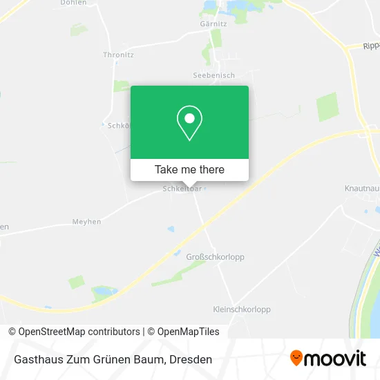 Gasthaus Zum Grünen Baum map