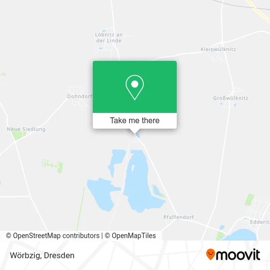 Карта Wörbzig