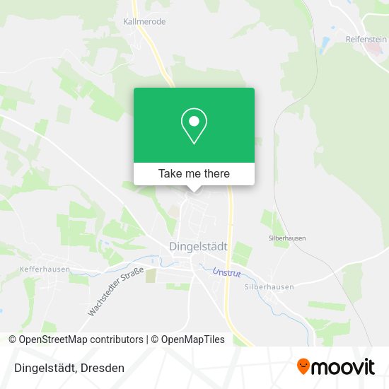 Карта Dingelstädt