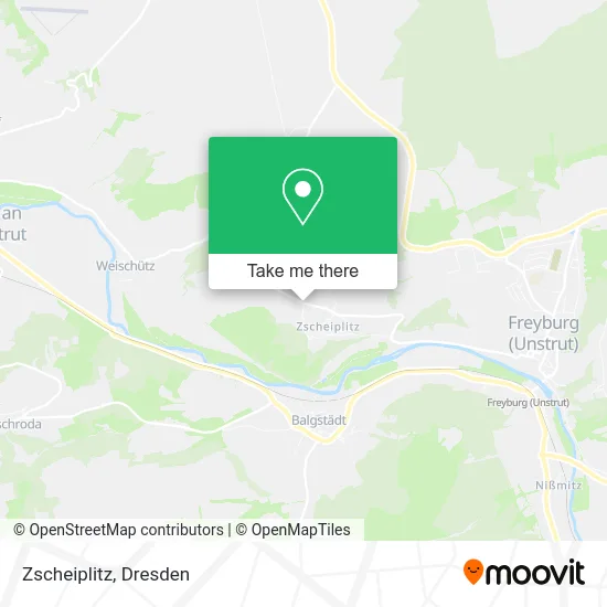 Карта Zscheiplitz
