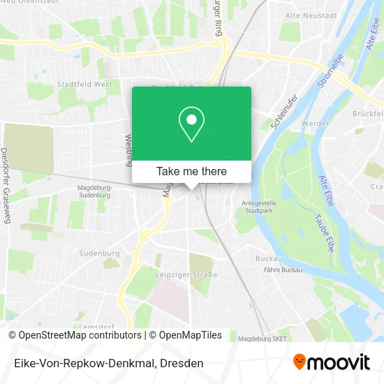 Карта Eike-Von-Repkow-Denkmal