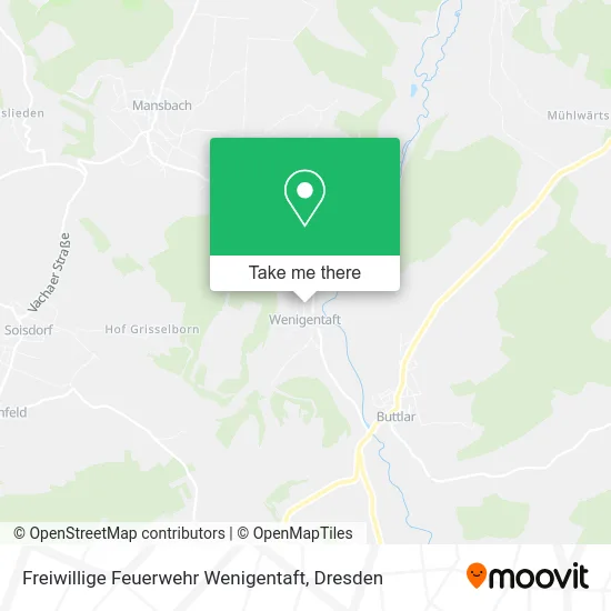 Карта Freiwillige Feuerwehr Wenigentaft