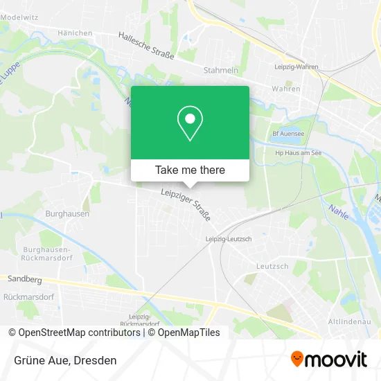 Карта Grüne Aue