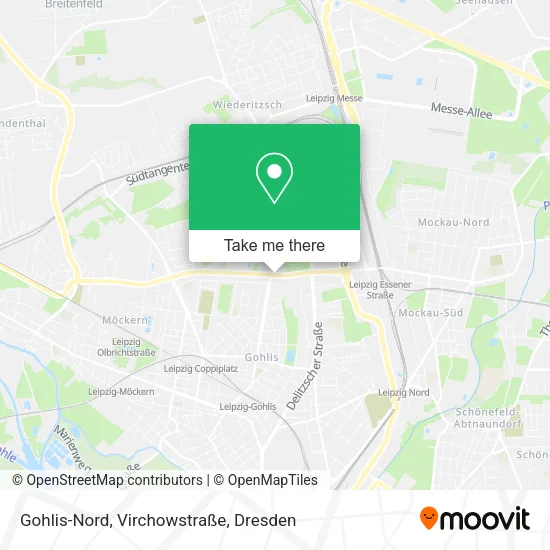 Карта Gohlis-Nord, Virchowstraße