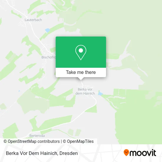 Карта Berka Vor Dem Hainich