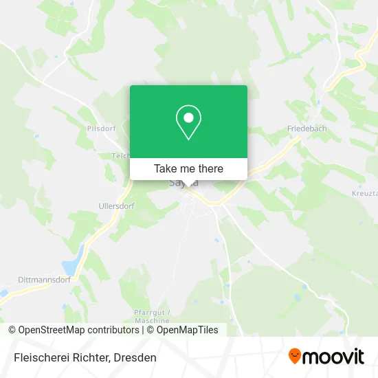 Карта Fleischerei Richter