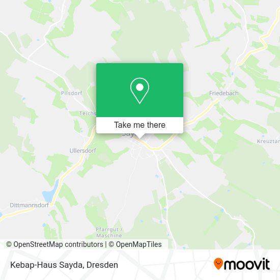 Kebap-Haus Sayda map