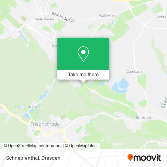 Карта Schnepfenthal