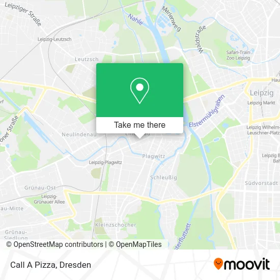 Карта Call A Pizza