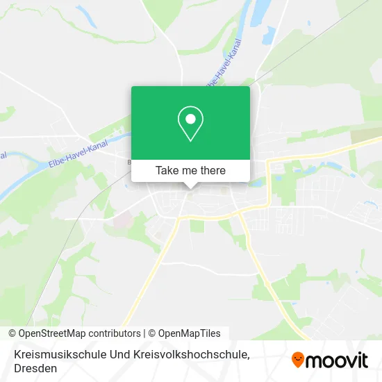 Карта Kreismusikschule Und Kreisvolkshochschule