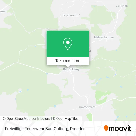 Карта Freiwillige Feuerwehr Bad Colberg