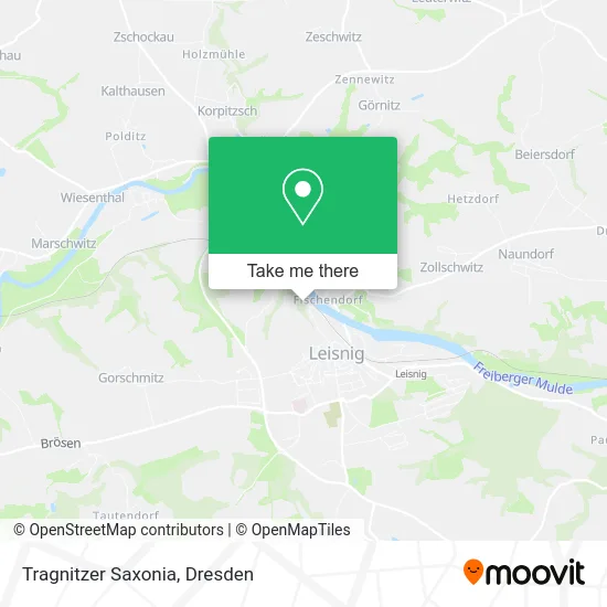 Карта Tragnitzer Saxonia
