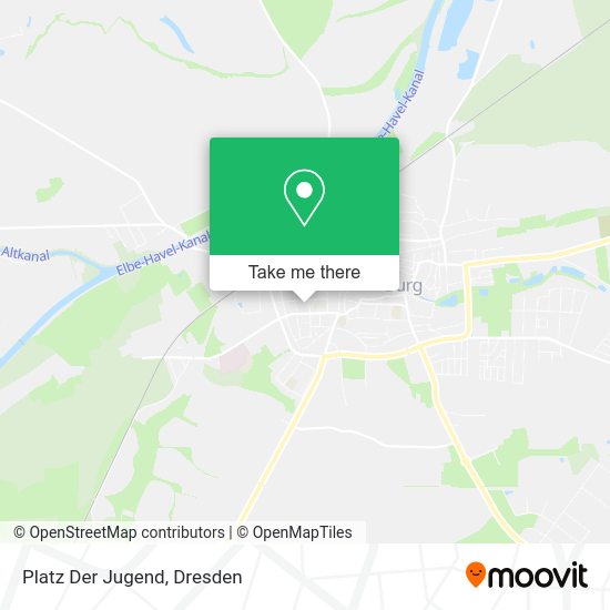 Карта Platz Der Jugend