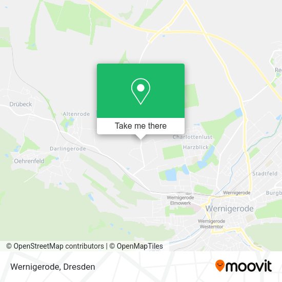 Карта Wernigerode