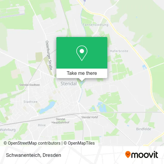 Карта Schwanenteich
