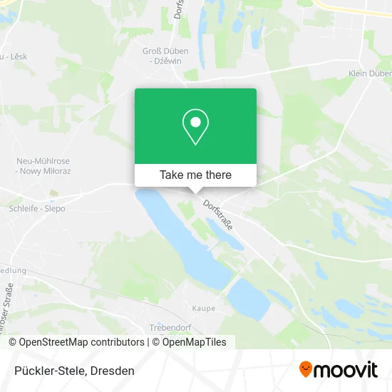 Карта Pückler-Stele