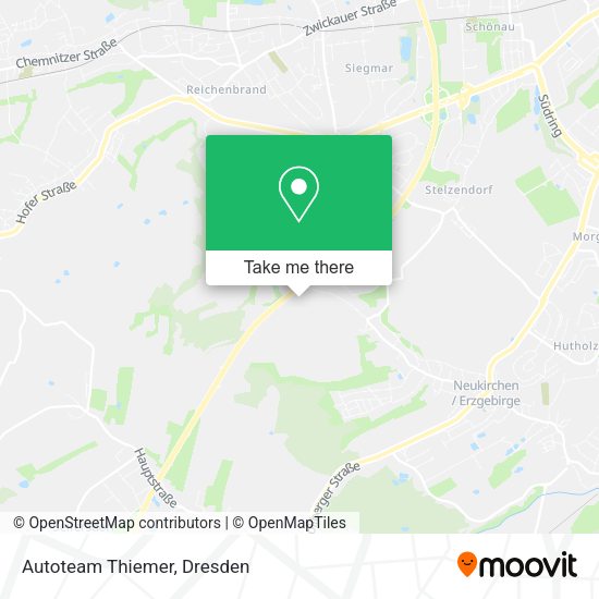 Карта Autoteam Thiemer