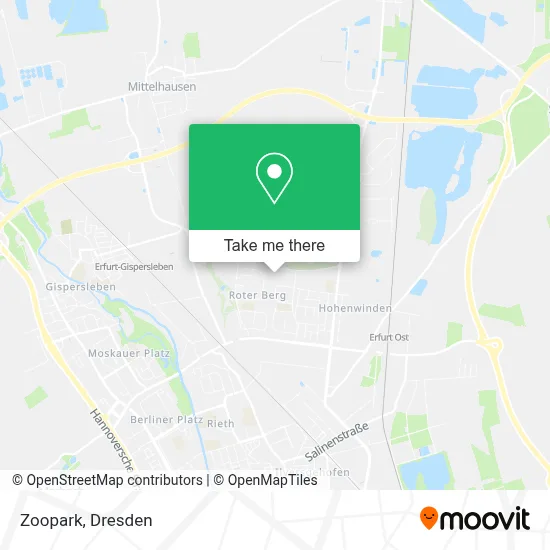 Zoopark map