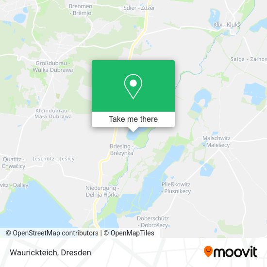 Карта Waurickteich