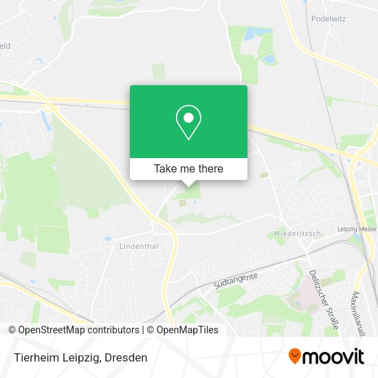 Карта Tierheim Leipzig