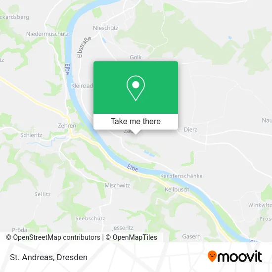 Карта St. Andreas