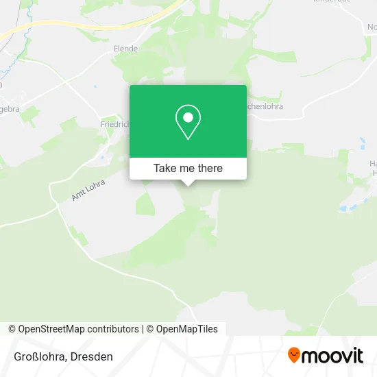 Карта Großlohra