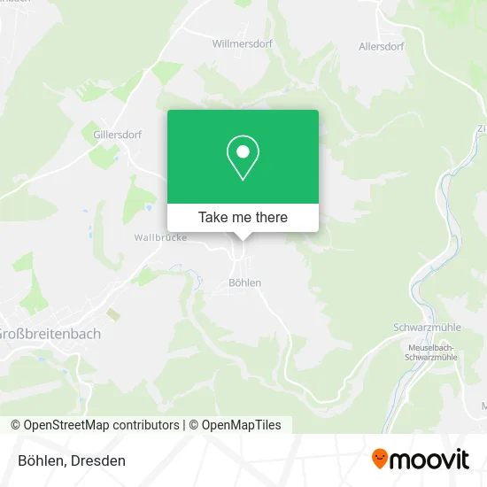 Карта Böhlen