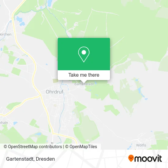 Карта Gartenstadt
