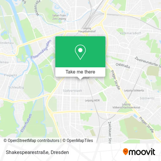 Карта Shakespearestraße