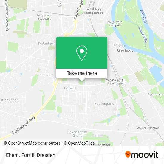 Карта Ehem. Fort II