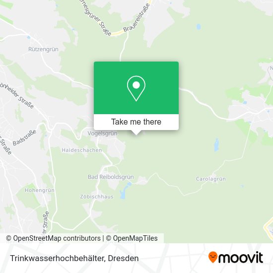Карта Trinkwasserhochbehälter