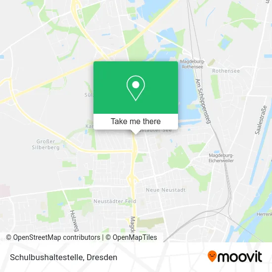 Карта Schulbushaltestelle