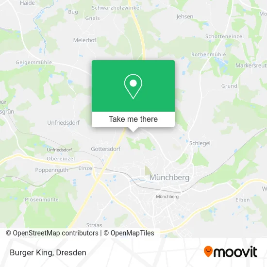 Карта Burger King
