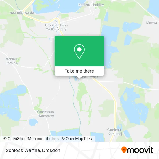 Карта Schloss Wartha