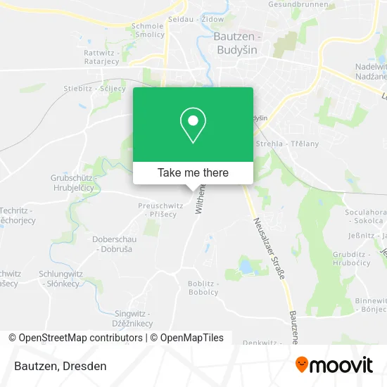 Карта Bautzen