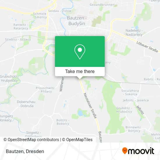 Карта Bautzen