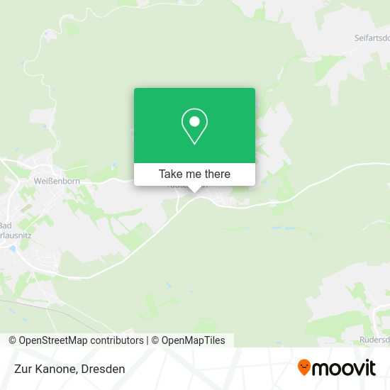 Карта Zur Kanone
