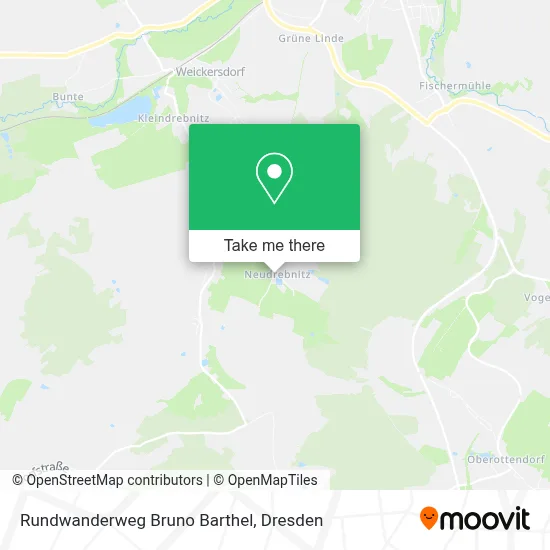 Rundwanderweg Bruno Barthel map