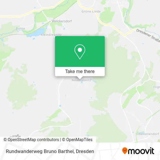 Rundwanderweg Bruno Barthel map
