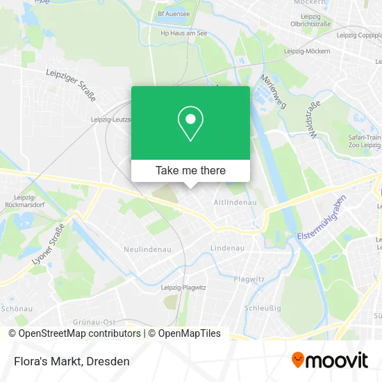 Карта Flora's Markt