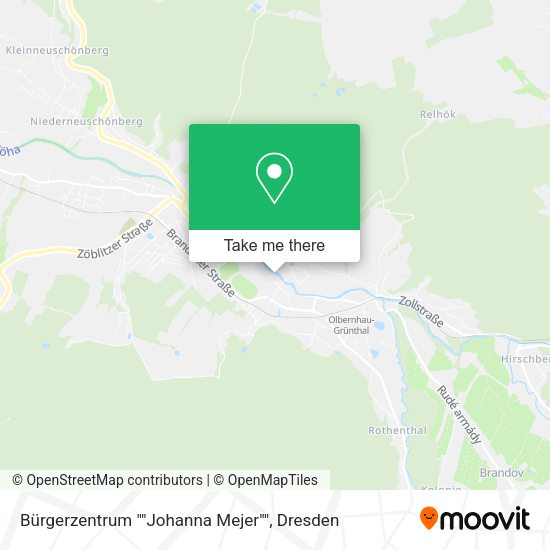 Карта Bürgerzentrum ""Johanna Mejer""