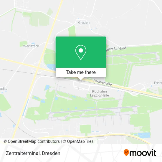 Карта Zentralterminal