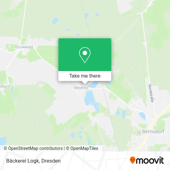 Карта Bäckerei Logk