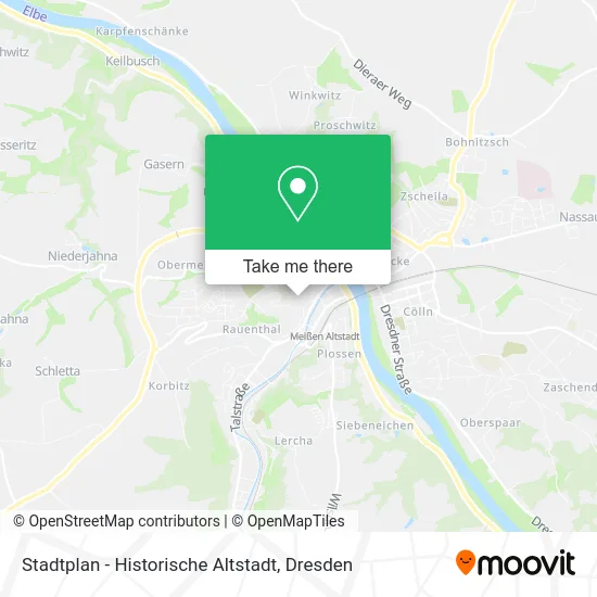 Карта Stadtplan - Historische Altstadt