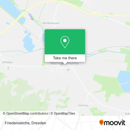 Карта Friedenseiche