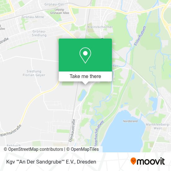 Карта Kgv ""An Der Sandgrube"" E.V.