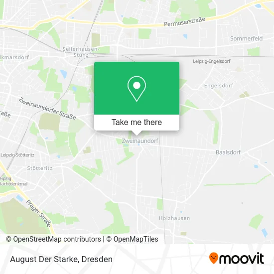 Карта August Der Starke