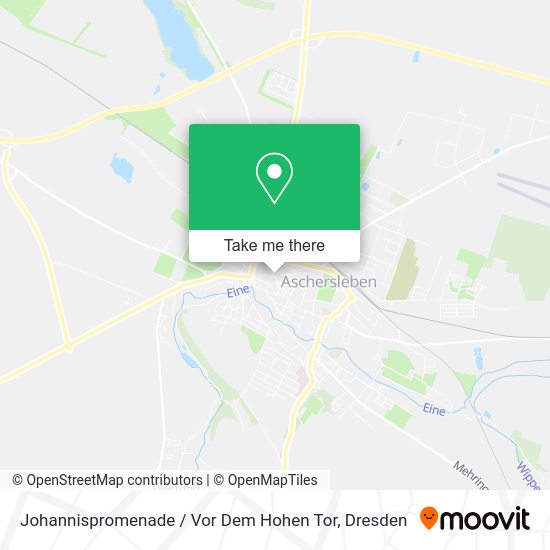Карта Johannispromenade / Vor Dem Hohen Tor