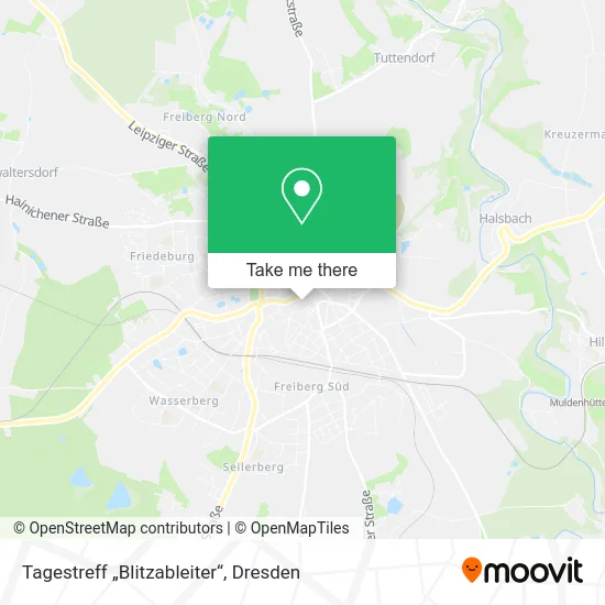 Карта Tagestreff „Blitzableiter“