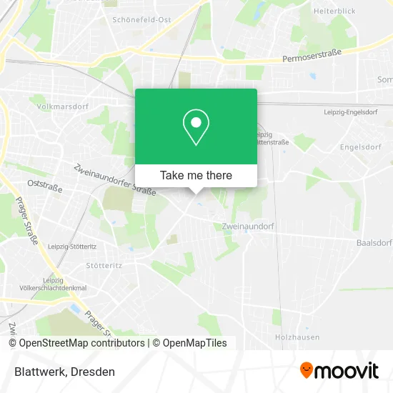 Карта Blattwerk